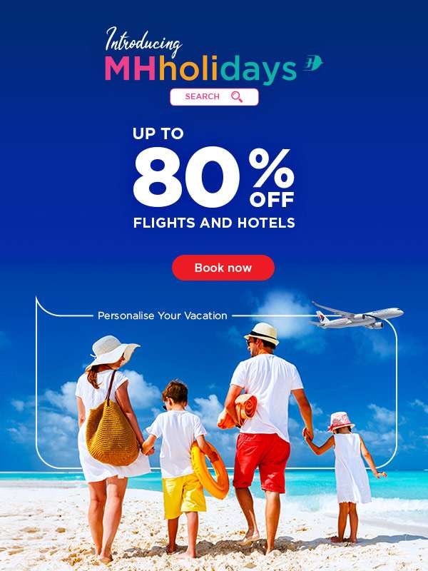 Malaysia Airlines 80% Off Flights and Hotels