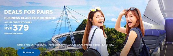 Malaysia Airlines Deals for Pairs Discount up to 35% Off