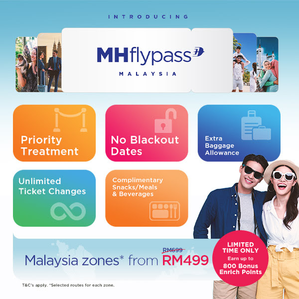 Malaysia Airlines One Pass For All Promotion 2021 (RM499)