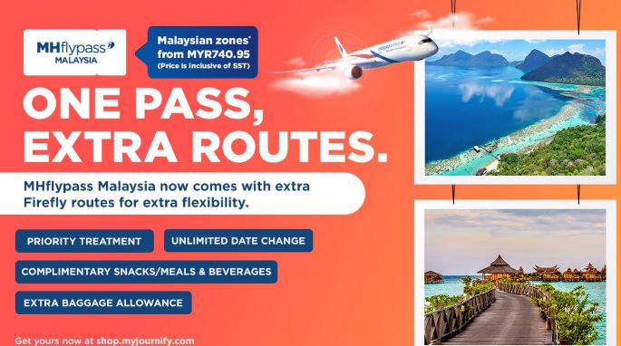 MHflypass Malaysia: Three Round-Trip Flights for the Price of One