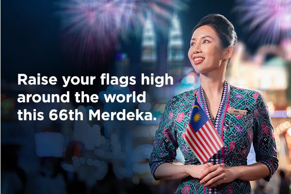 Malaysia Airlines Merdeka Promotion from MYR66