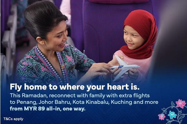 Mas Airlines Fly Home to Wherever Your Heart Belongs From RM89